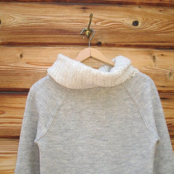 Anthropologie Sleeping on Snow Wool Alpaca Blend Pullover Sweater - Picture 7 of 9